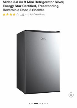Midea Dorm / Small Apt Fridge