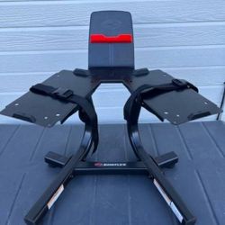 Bowflex Dumbbells Stand With Media Holder 