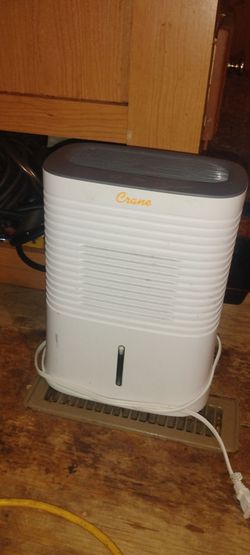 Crane 4 Pint Compact Dehumidifier