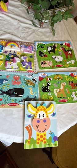 Melissa and doug puzzles