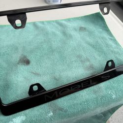 Tesla Model S License Plate