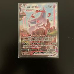 2021 Full Art Espeon Vmax Secret