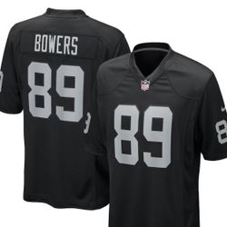 Bowers 89 Raiders Jersey