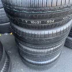 I Have 4 Tires 225-55-17 Hankook 90% Tread Life $250 All Four Mounted And Balanced 