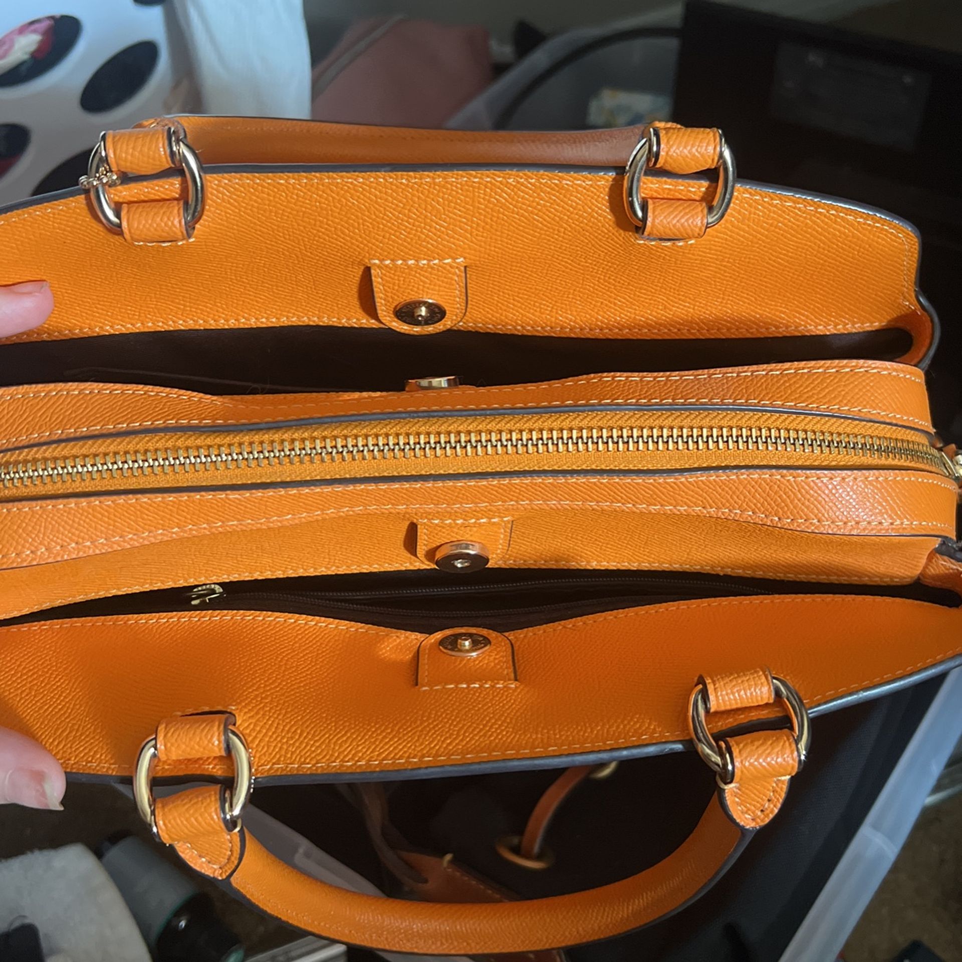 FALL ORANGE COACH PURSE for Sale in San Marcos, CA OfferUp