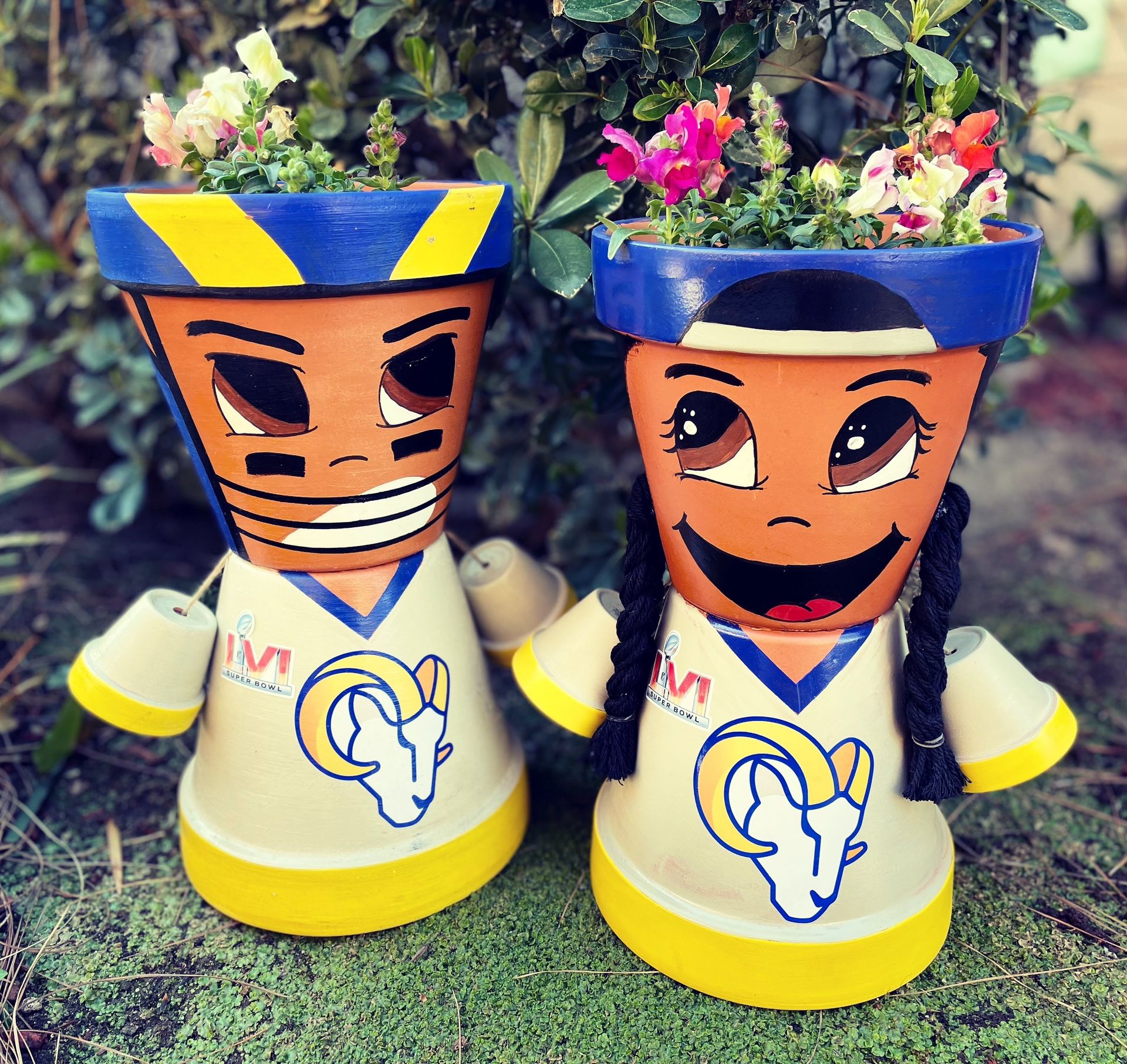 Rams Garden Flower Pots