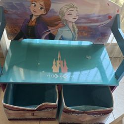 Frozen - Themed Kids Table/Desk With Storage - 40.00