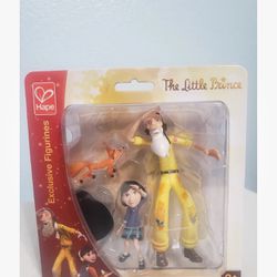 The Little Prince ~ Hape Exclusive Figurines Set 824764 (Aviator Girl Fox) NIB