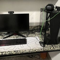 Gaming PC /monitor/ web cam/headset/keyboard/mouse 