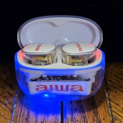 Aiwa Prodigy View Wireless Earbuds - White