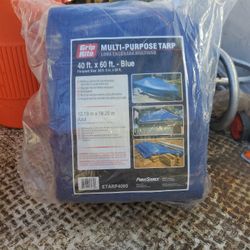 BLUE Tarp GRIPRITE  40 Ft X 60 Ft 