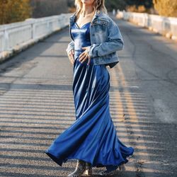 Royal Blue Formal Dress 