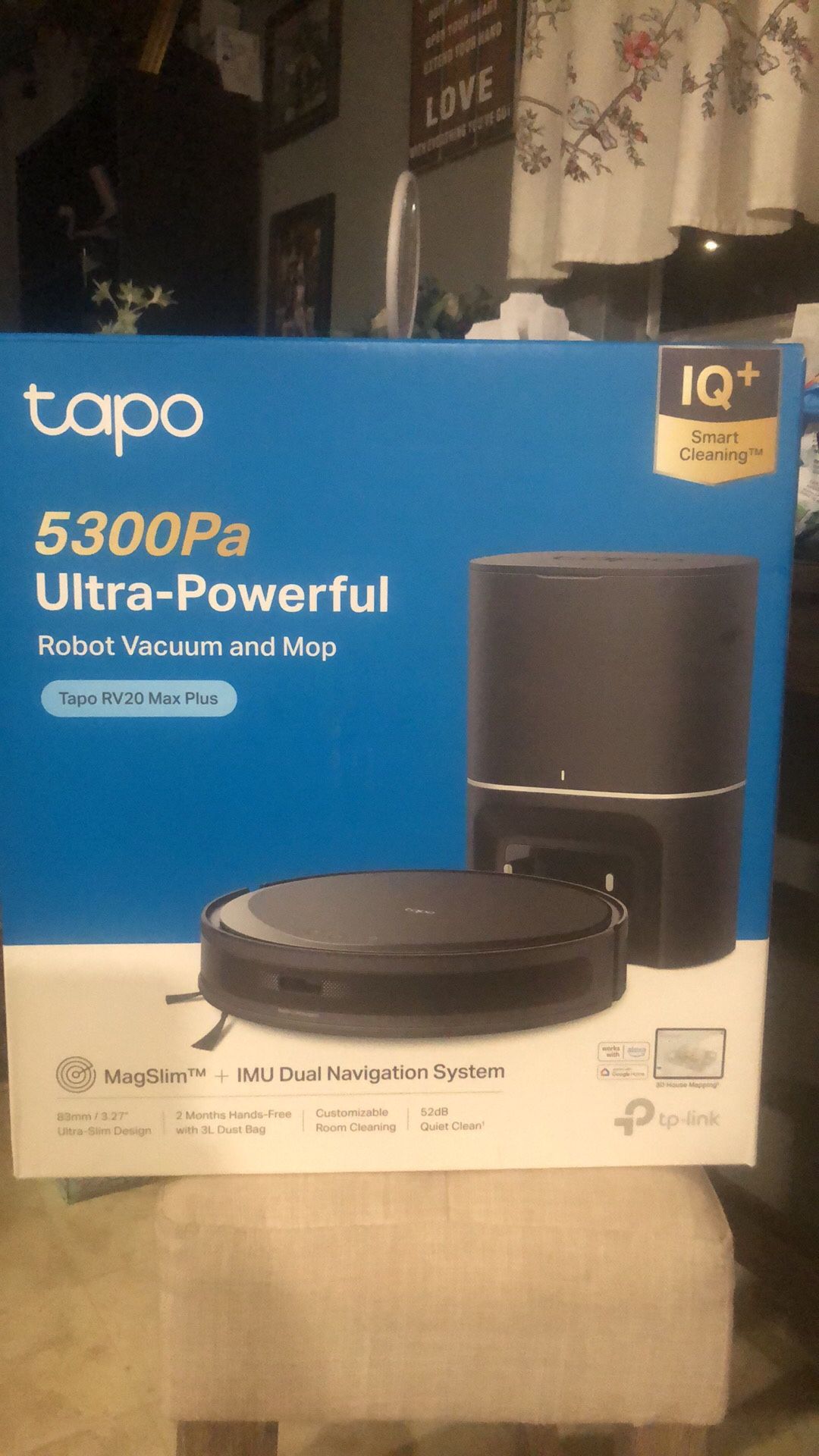 Tapo Robot Vacuum And Mop Combo Brand New