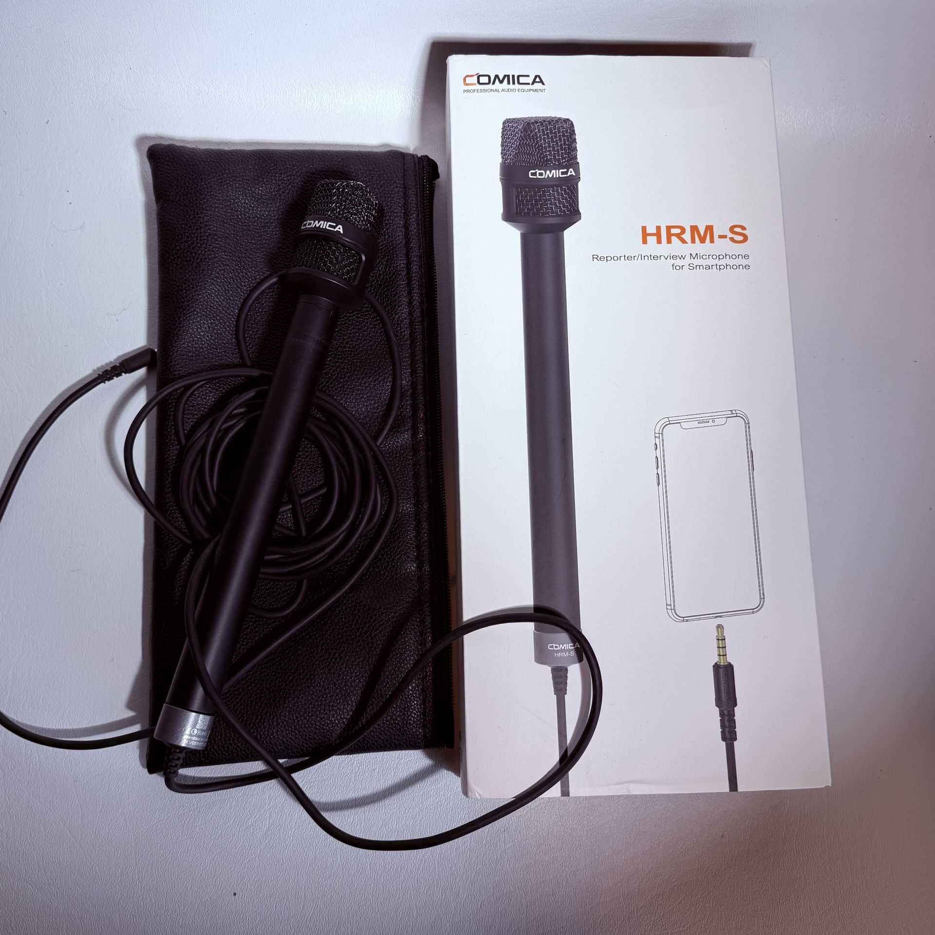 Comica Interviewer Style Handheld Microphone Recording