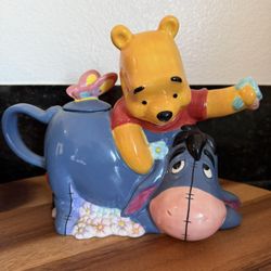 Winnie The Pooh and Eeyore Tea Pot 