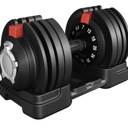 Brand New Adjustable Dumbbell Set, 100 For Single Dumbbell  