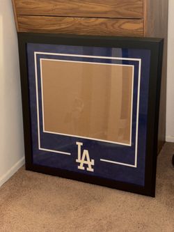 LA Dodgers Framed Display Case