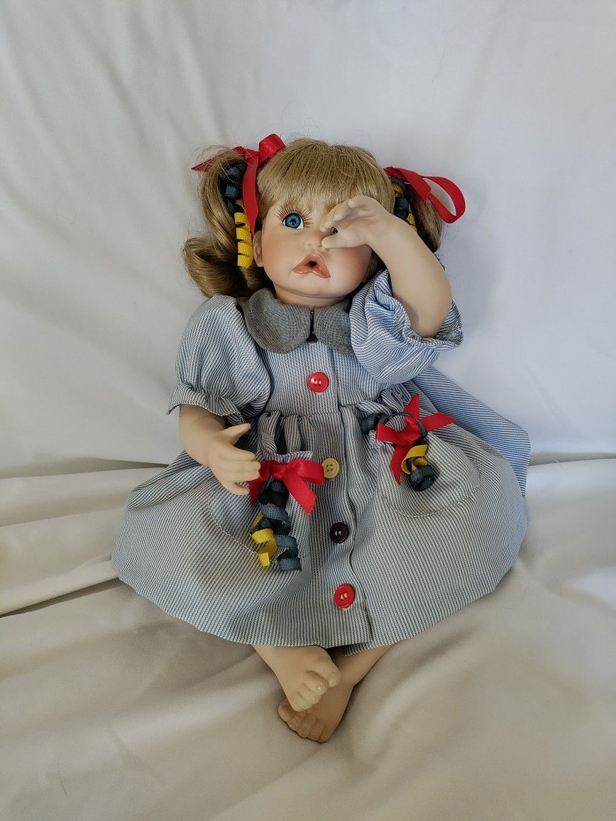 Ashton-Drake Vintage Collectible Porcelain Doll