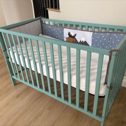 Baby crib with Mattress