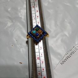 Size 8 Costume Gem Ring 