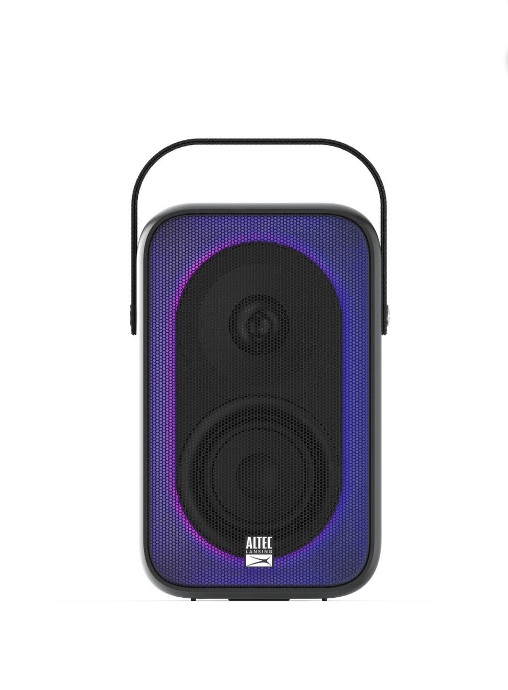 🔥NEW🔥 Altec Lansing Shockwave Portable Bluetooth Wireless Party Speaker w LED Lights