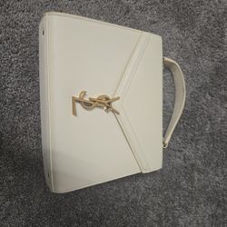 White YSL Bag