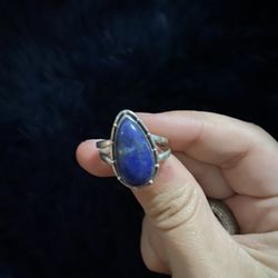 Blue Lapis Stone Ring 