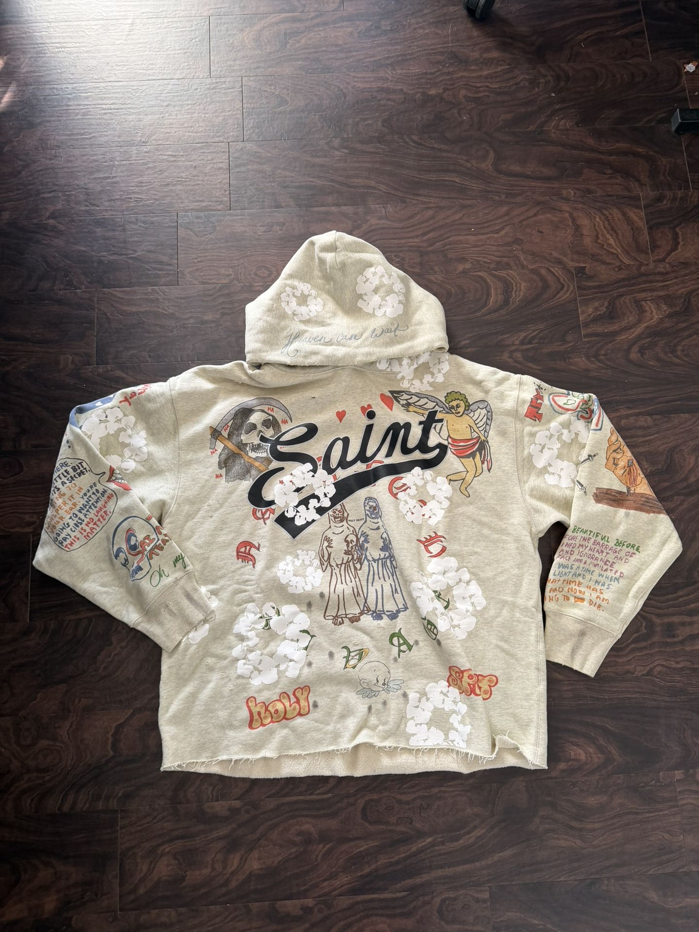 Saint Mx Denim Tears Hoodie