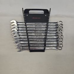 Snap On 10pc 12 Point Metric 10-19mm Combination Wrench Set 816091-12