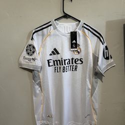 Real Madrid 25/26 Home Jersey(Any Size)