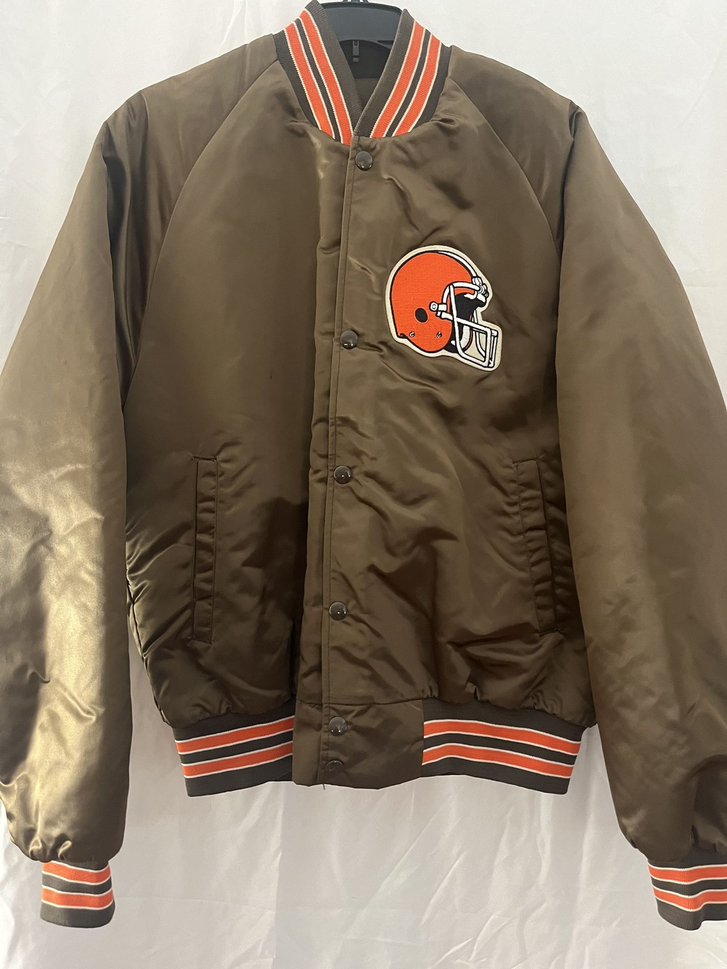 Vintage Cleveland Browns Bomber Jacket