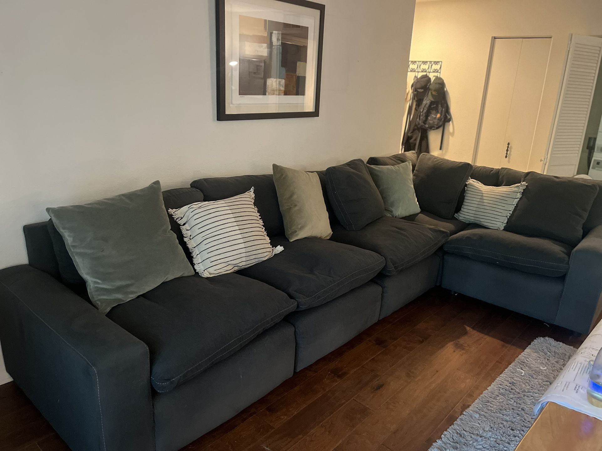 Savesto 5-Piece Sectional Couch