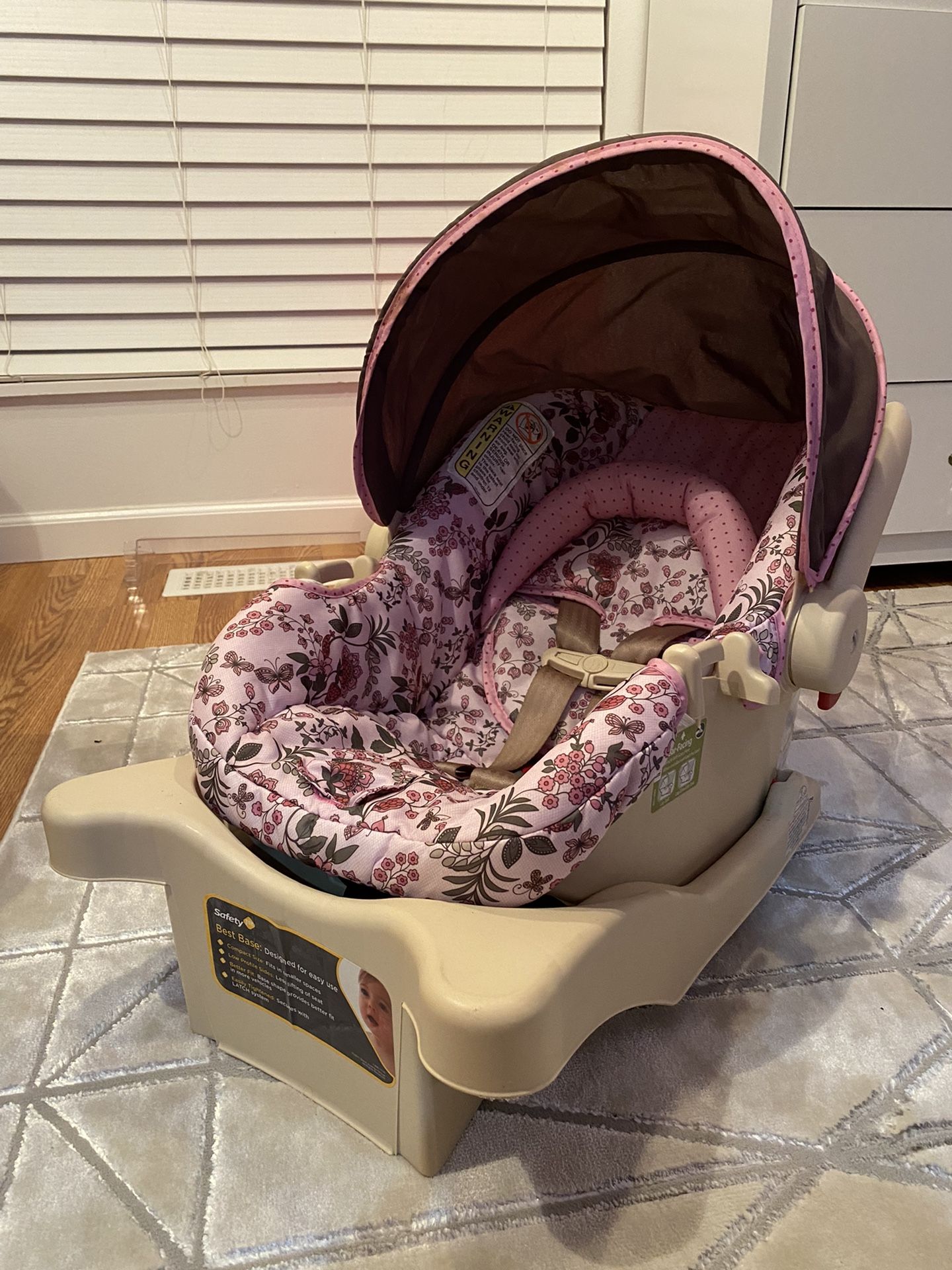 Baby Girl Car Seat
