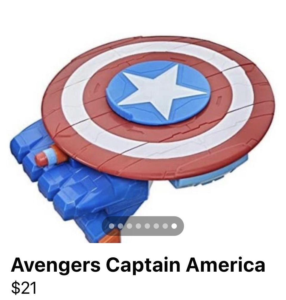 Avengers Captain America Sheild Toy For Kids New
