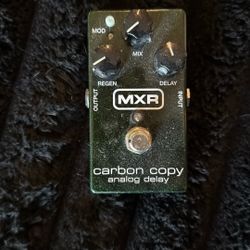 Mxr Carbon Copy Analog Delay