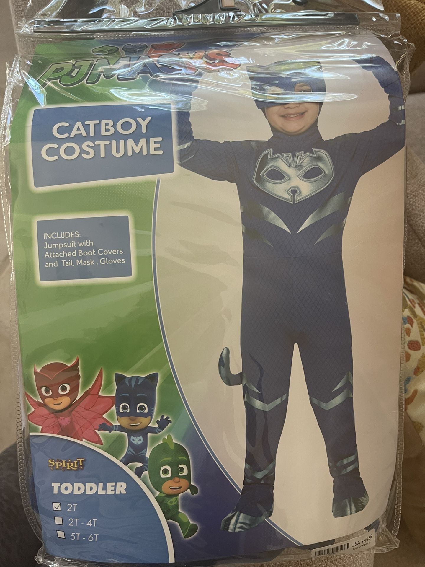 Cat boy Costume Size 2t