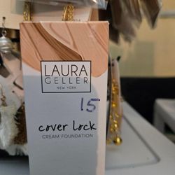 Laura Geller Cover Lock Cream Foundation in shade 15 Deep