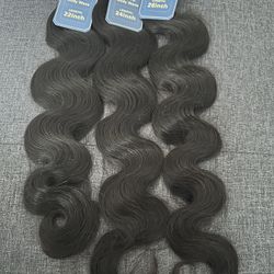 22” 24” 26” Body Wave Bundles NEW Human Hair