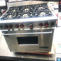 36” Wolf Range Stove 