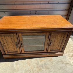 Tv Stand Teak Wood! Real Wood, Beautiful Antique. 