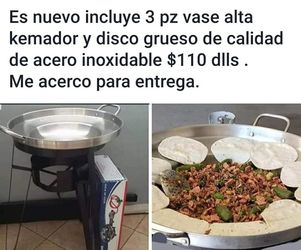 Disco para cocinar nuevo