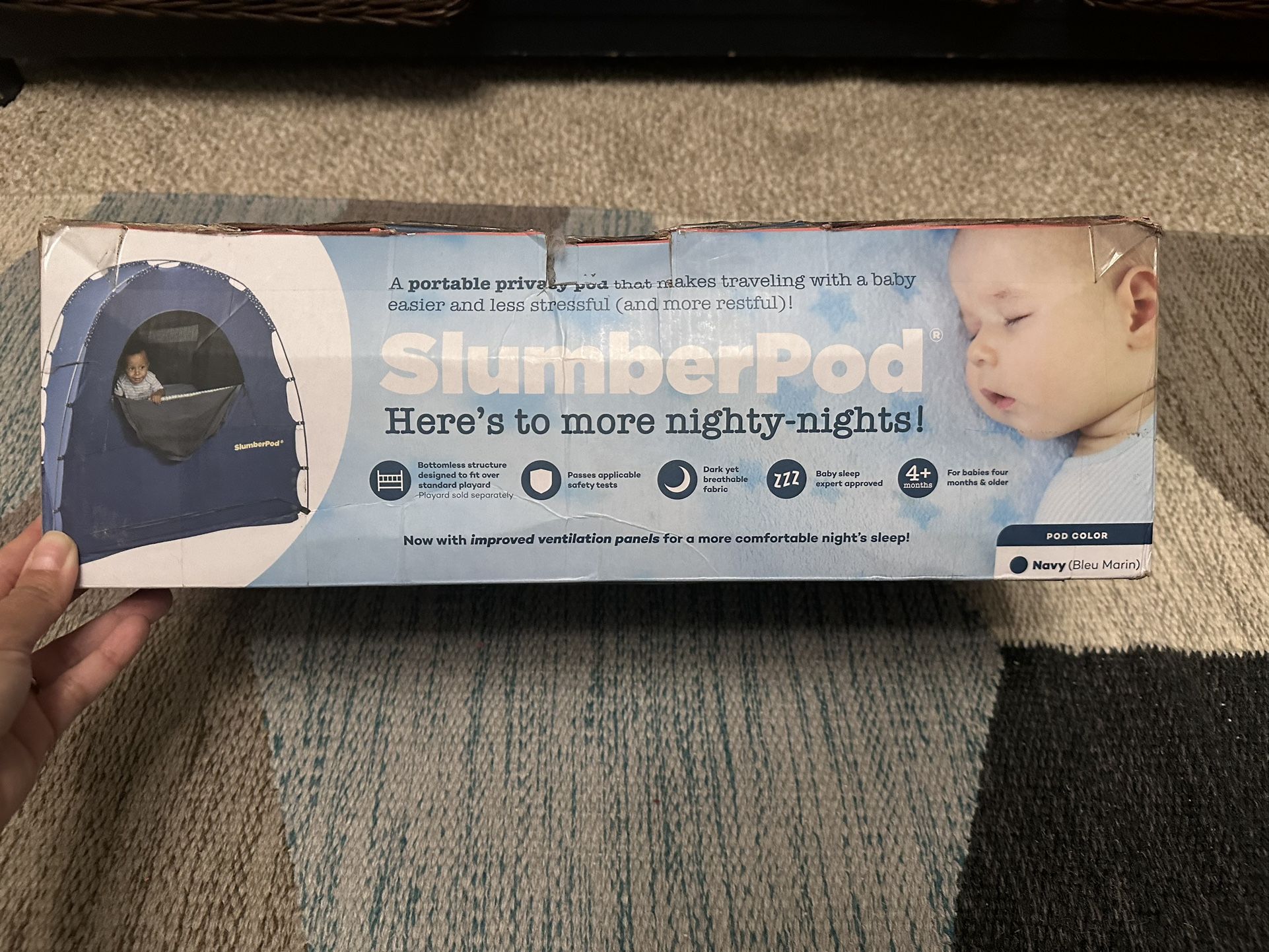 SlumberPod Playard Pack N Play Canopy Tent
