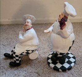 2 figuras de Resina