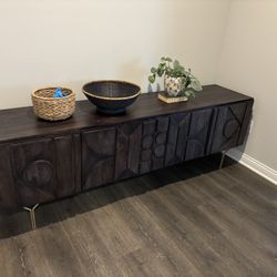 West Elm Pictograph Console 84” in Carbon