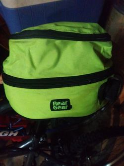 Rear gear bike bag