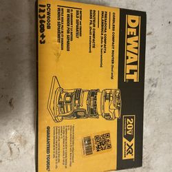 Dewalt router 20v tool only new 160  firm in n Lakeland