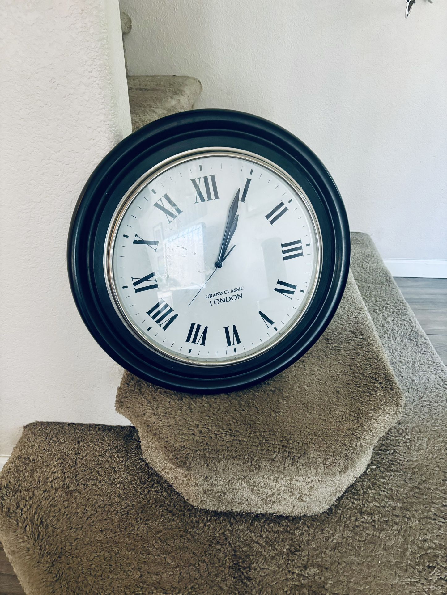 Sturdy Clock From Crate And Barrel. 