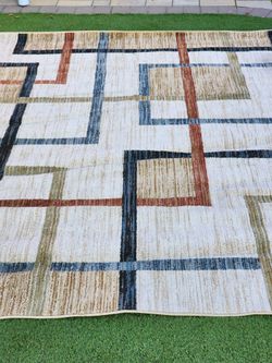 Neutral Beige Area Rug