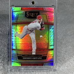 2022 Panini Prism Shohei Ohtani Silver Holo