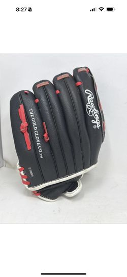 Baseball glove 11” Rawlings PM11BWS Playmaker Series Leather Pocket Black